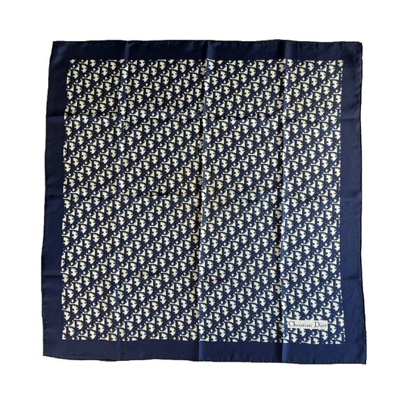 Vintage Christian Dior Trotter Silk Scarf – 32" x 30" - Picture 1 of 15